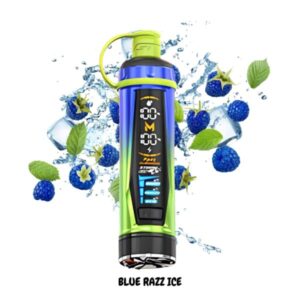 Blue Razz Ice By MOSMO Storm GT 35000 Puffs Disposable Pod