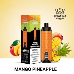 Mango Pineapple By Al Fakher Crown Bar Pro Max 15K Puffs Disposable Pod