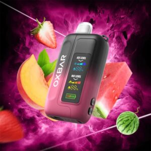 Strawberry Watermelon Peach By OXBAR Ice-Nic Control 35000 Puffs Disposable Pod