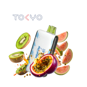 Tokyo Adjust Cool 50k Kiwi Passion Fruit Guava Disposable كيوي باشون فروت جوافة