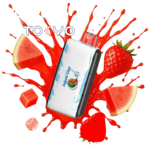 Tokyo Adjust Cool 50k Strawberry Watermelon Disposable فراوله بطيخ