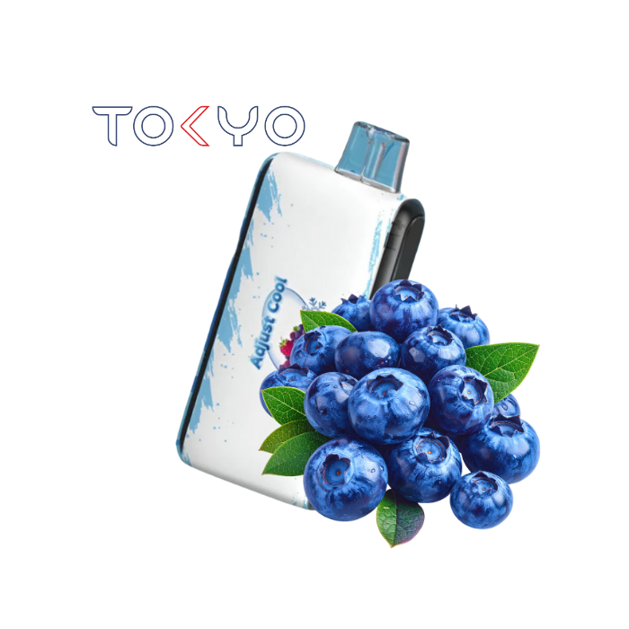 Tokyo Adjust Cool 50k Blue Razz Disposable توت